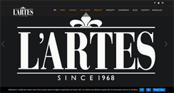 Desktop Screenshot of lartes.it